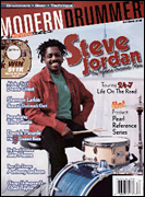 cover for Modern Drummer Magazine October 2005