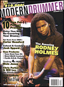 cover for Modern Drummer Magazine December 2005