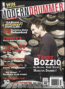 cover for Modern Drummer Magazine Back Issue - March 2006
