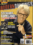 cover for Modern Drummer Magazine Back Issue - August 2006