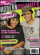 cover for Modern Drummer Magazine Back Issue - February 2007