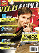 cover for Modern Drummer Magazine Back Issue - June 2007