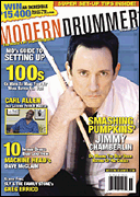 cover for Modern Drummer Magazine Back Issue - November 2007